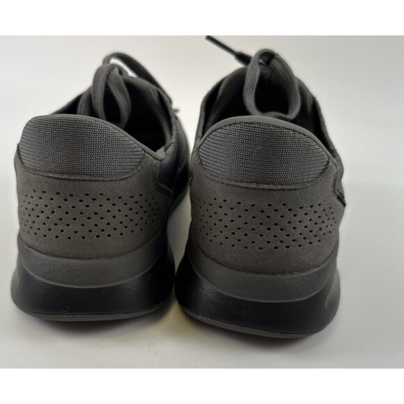 Kizik Lima Knit Sneaker Graphite Gray Lace Up Hands Free Comfort Womens 8.5 Wide - Picture 6 of 12